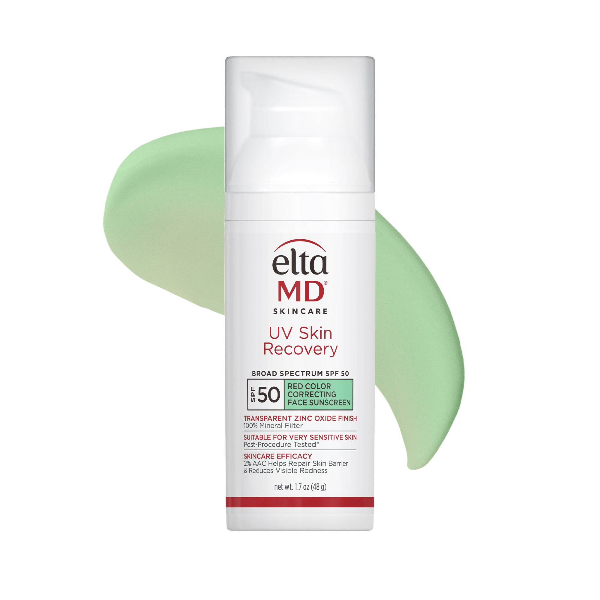 Elta MD UV Skin Recovery SPF 50 Green Tint